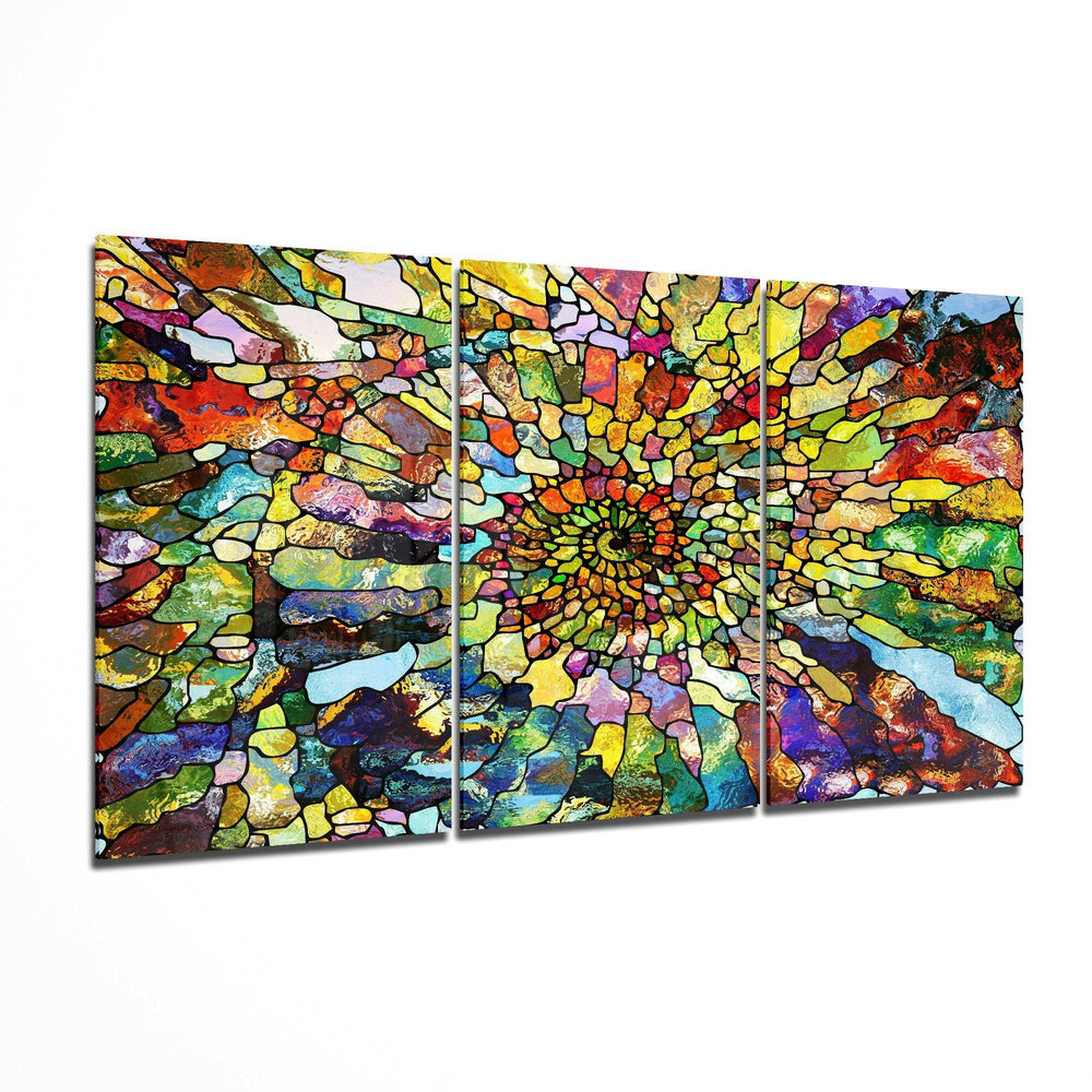 Color Revelation Glass Art.