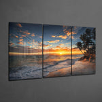 Sunset Mega Glass Wall Art.