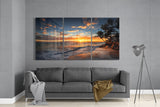 Sunset Mega Glass Wall Art | Insigne Art Design