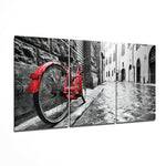 Bike And Street Glass Art.