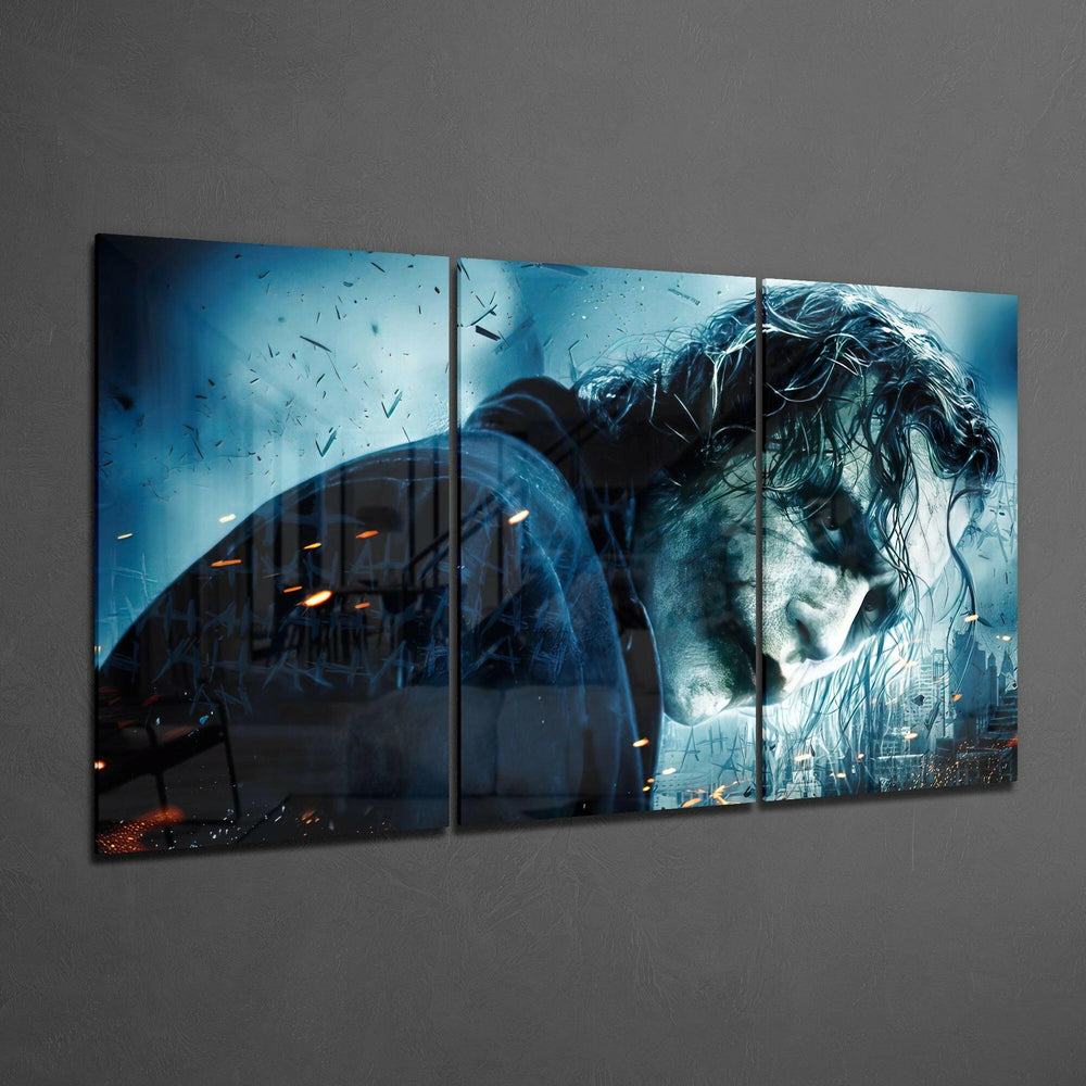 Joker Glass Art.