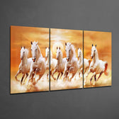 Horses Glass Art.