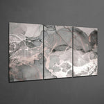 Gray Dance Glass Art.