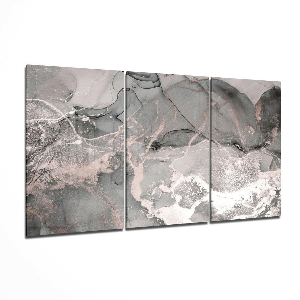 Gray Dance Glass Art.