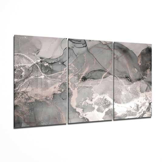 Gray Dance Glass Art.