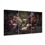 Letter To Batman Glass Art.