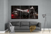Batmobil Glass Art.