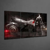 Batmobil Glass Art.