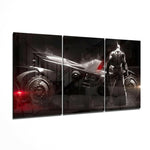 Batmobil Glass Art.