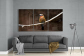 Bee-eater Glass Art.