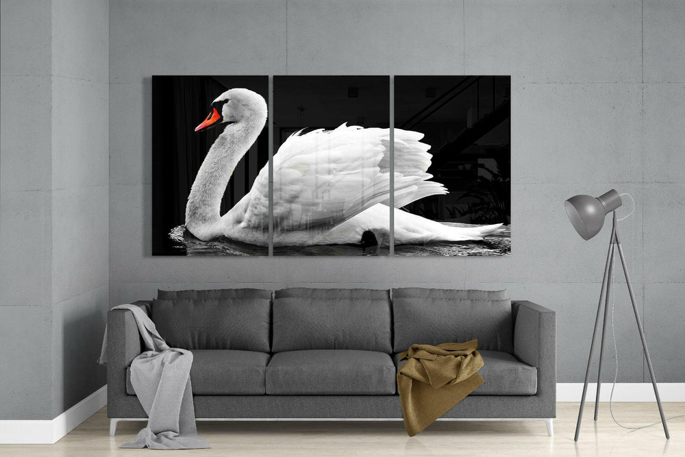 Swan Glass Art.