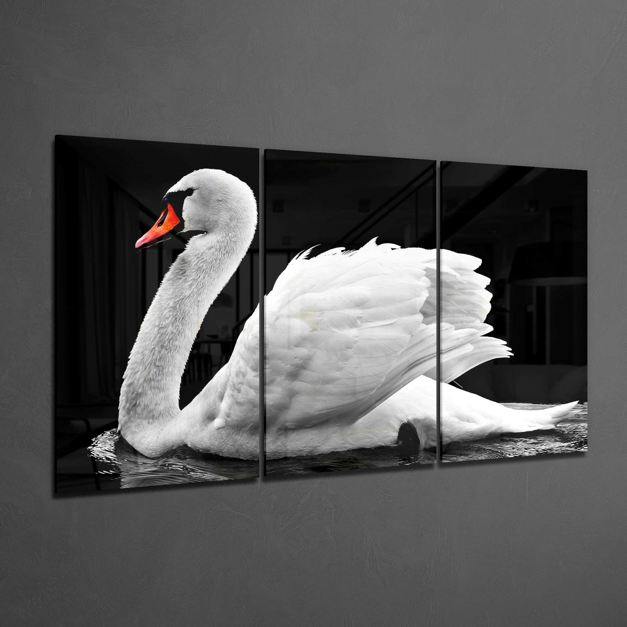 Swan Glass Art.