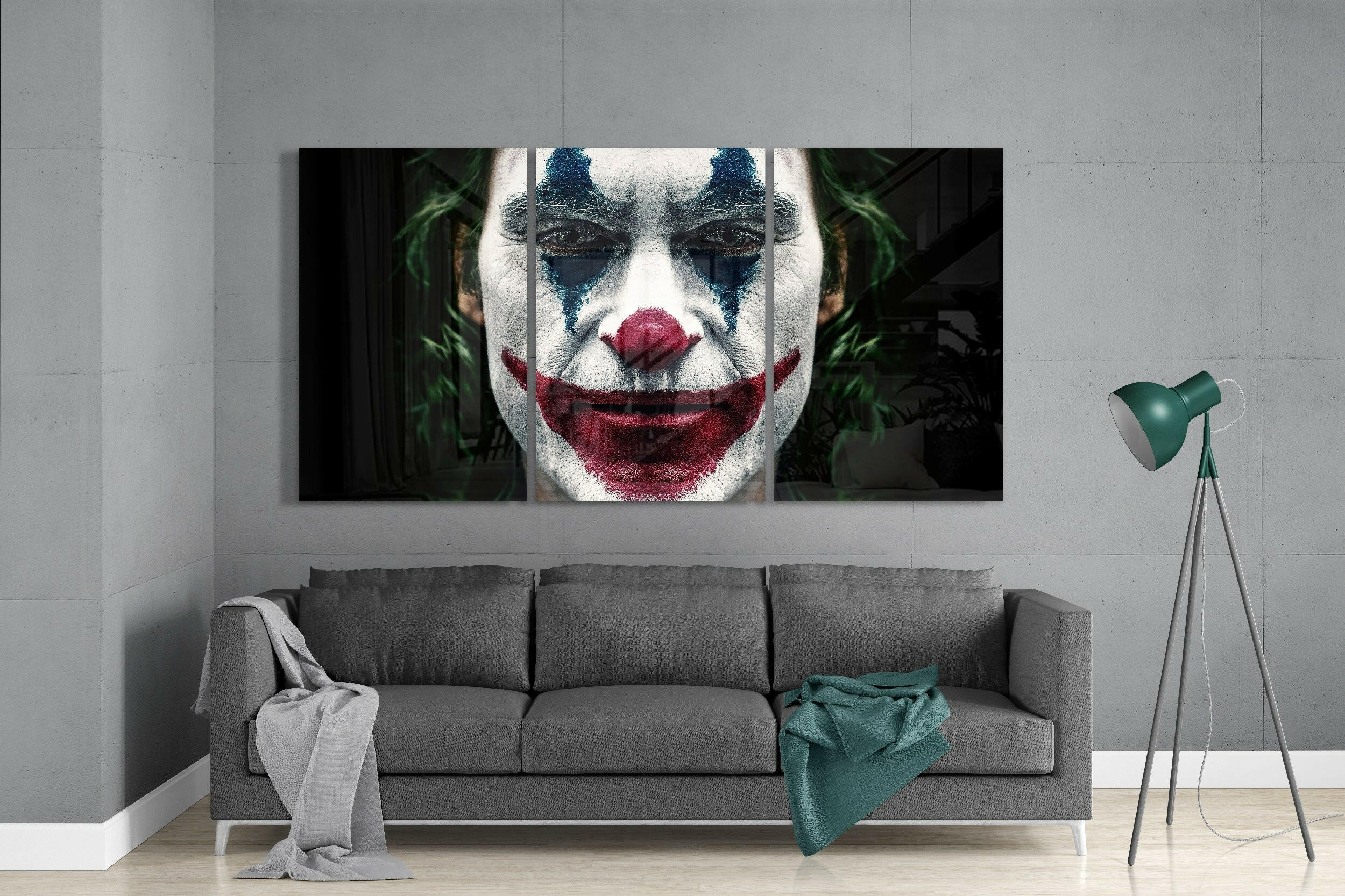 Joker Mega Glass Wall Art.