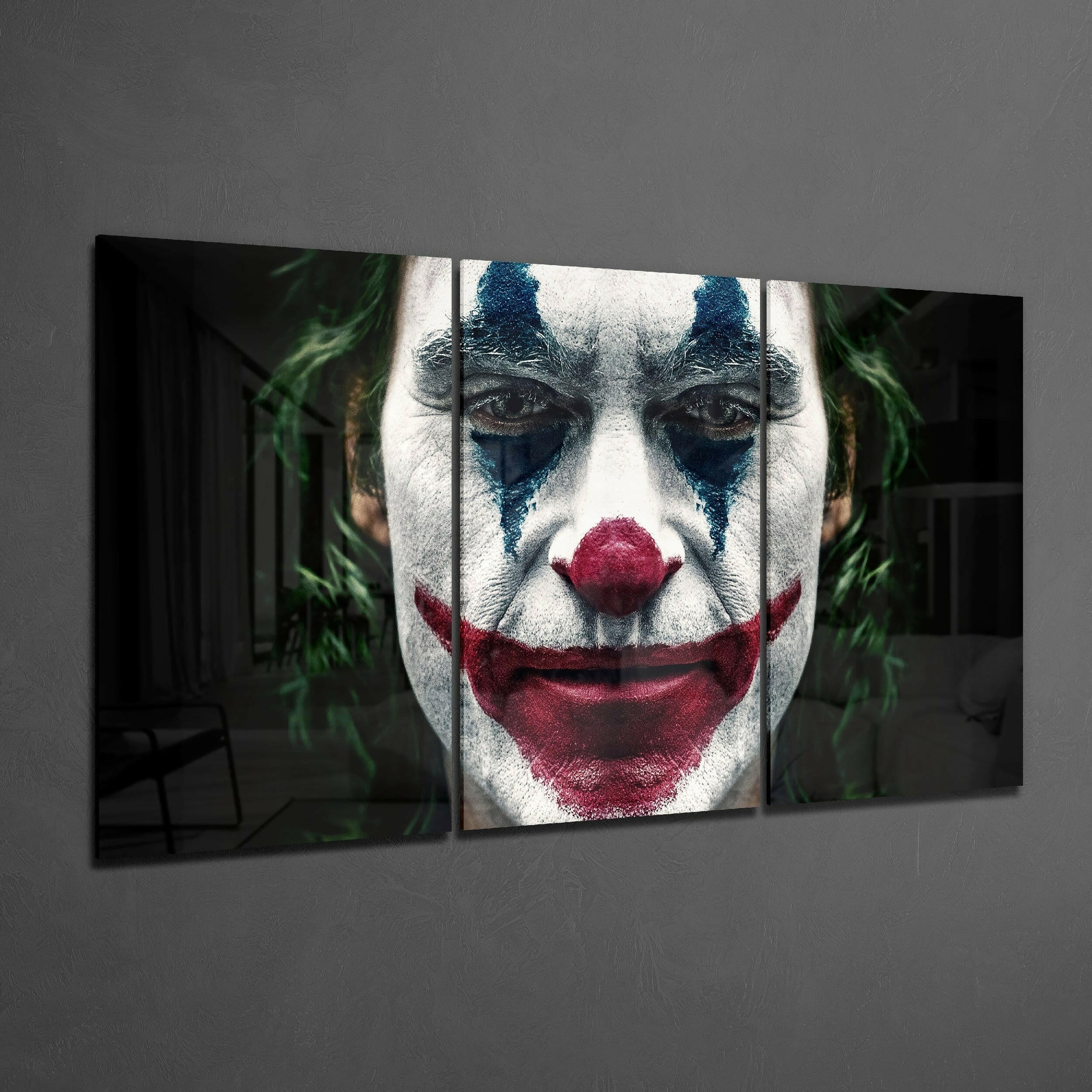 Joker Mega Glass Wall Art.