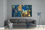 Marble 4 Pieces Mega Glass Wall Art (59"x36") | Insigne Art Design.
