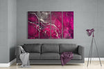 Marble 4 Pieces Mega Glass Wall Art (59"x36") | Insigne Art Design.