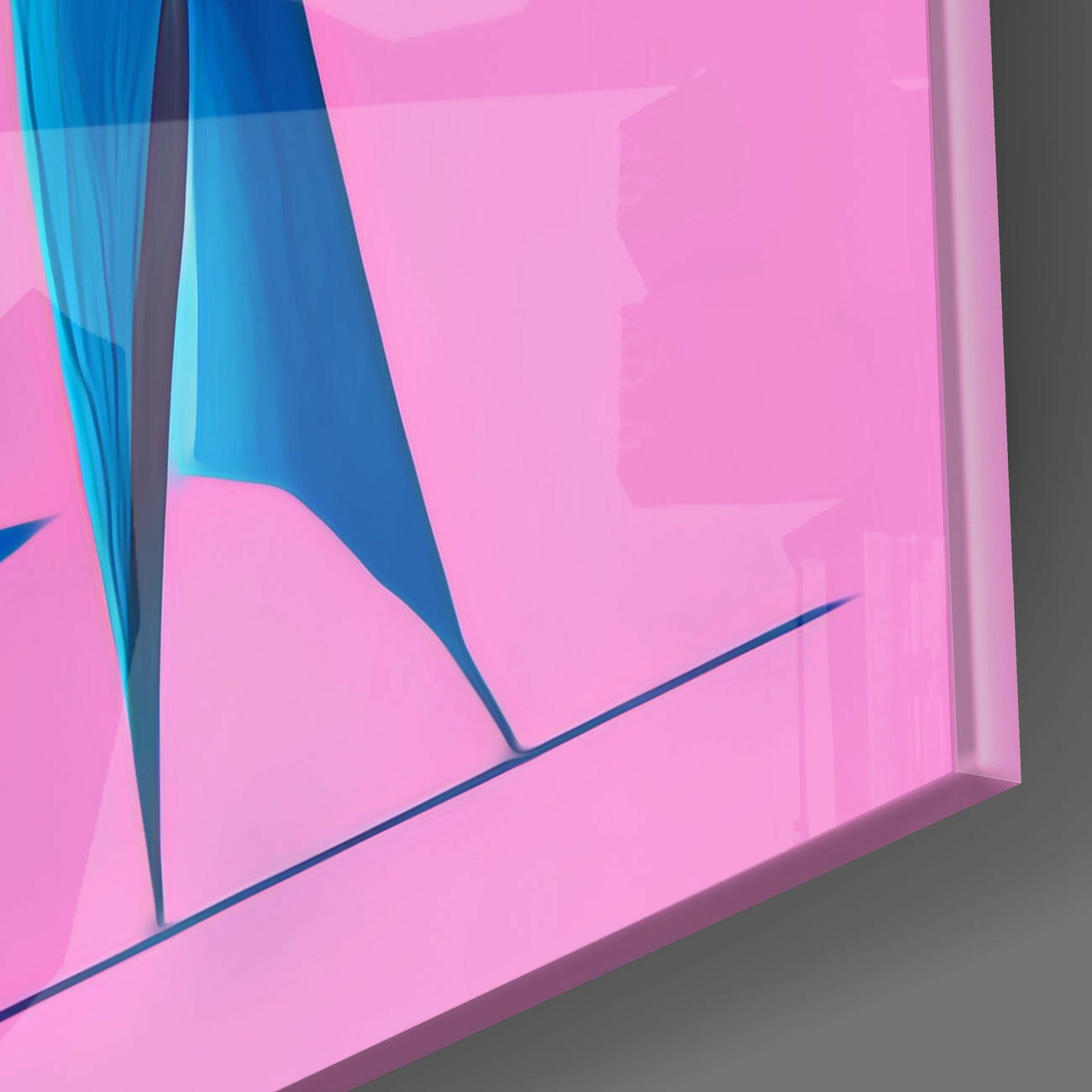 Picasso's Mind Glass Wall Art  || Designer Collection | Insigne Art Design.