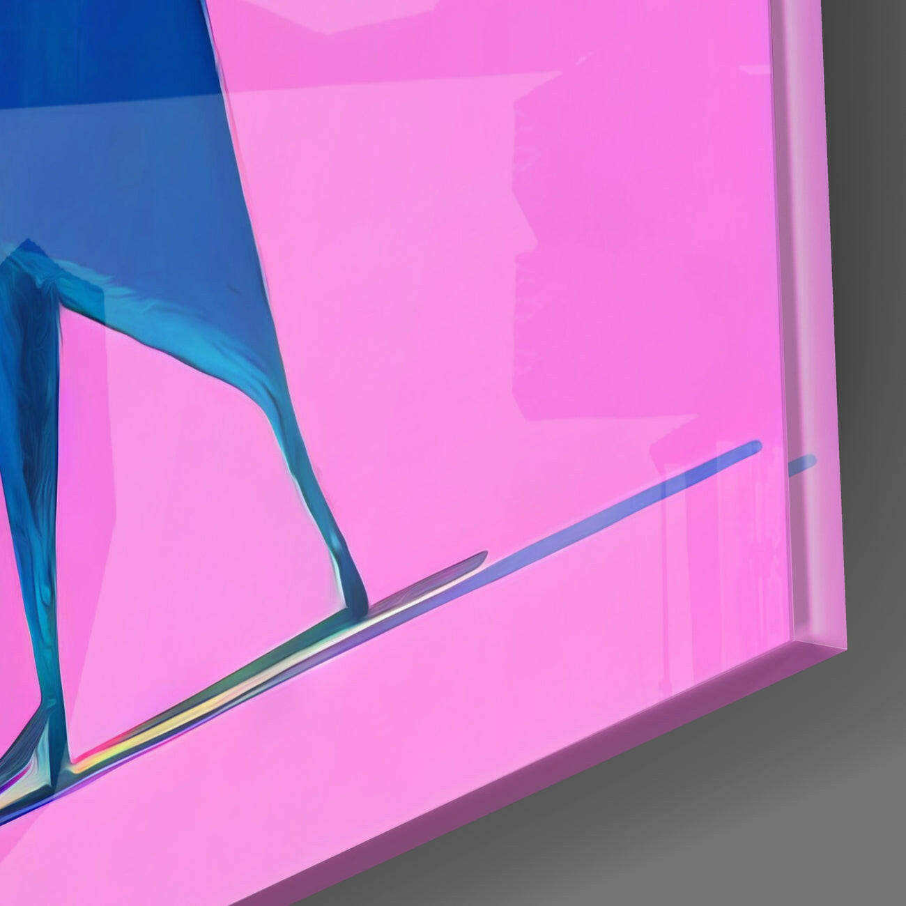 Picasso's Mind Glass Wall Art  || Designer Collection | Insigne Art Design.