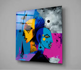 Picasso's Mind Glass Wall Art  || Designers Collection | Insigne Art Design.