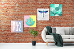 Beauty Quadro Glass Wall Art.