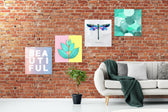 Beauty Quadro Glass Wall Art.