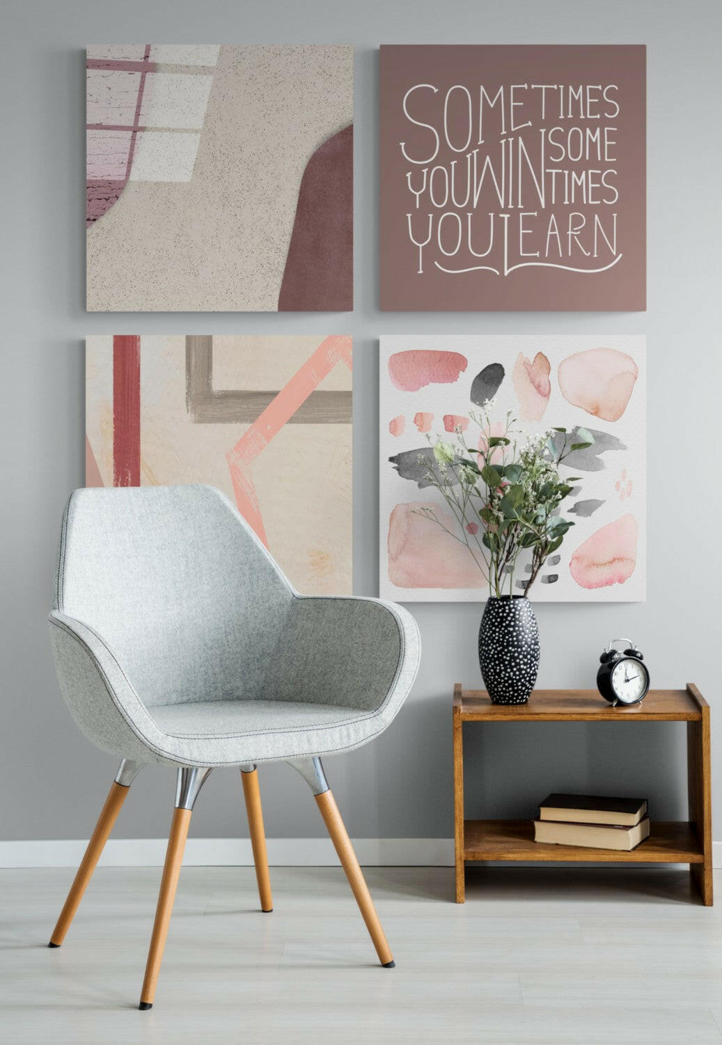 Sometimes Quadro Glass Wall Art.