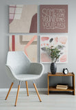 Sometimes Quadro Glass Wall Art.