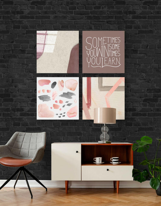 Sometimes Quadro Glass Wall Art.