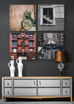 City Quadro Glass Wall Art.