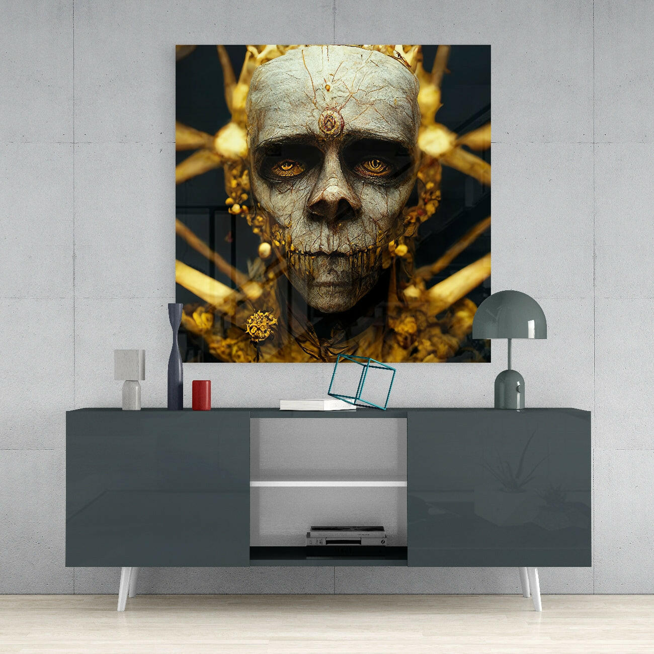 Ancient Look Glass Wall Art  || Designers Collection.