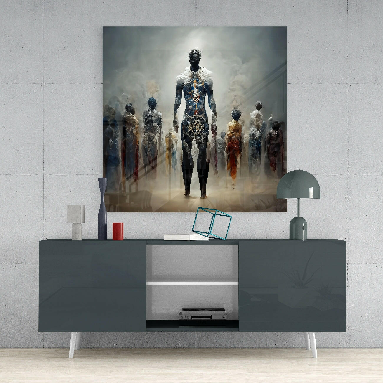 Genesis Glass Wall Art  || Designers Collection.