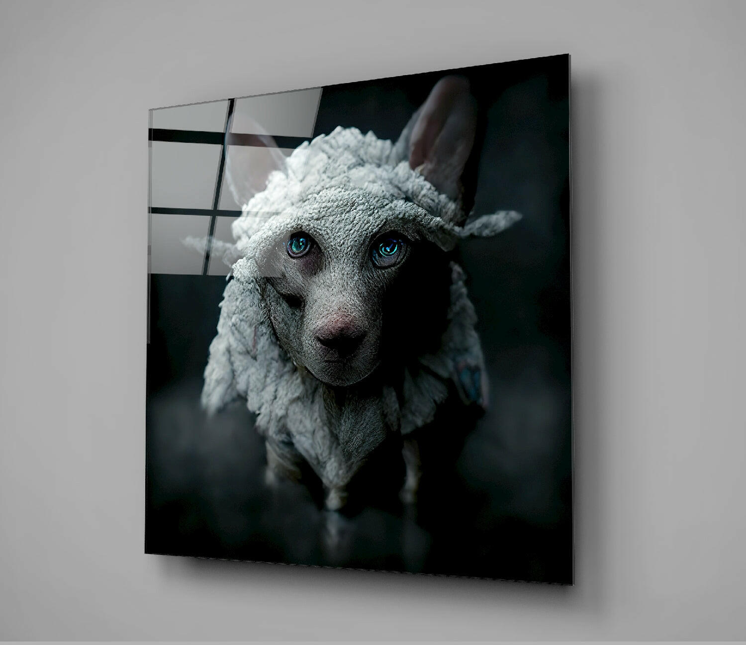 Deception Glass Wall Art  || Designers Collection.