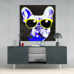 Cool Dog Glass Wall Art  || Designers Collection.
