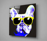 Cool Dog Glass Wall Art  || Designers Collection | Insigne Art Design