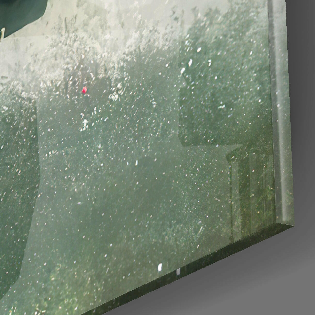 Sponge  Glass Wall Art  || Designer Collection.