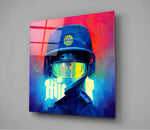 The Guardian Glass Wall Art  || Designer Collection.