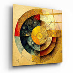 Circles Glass Wall Art  || Designers Collection.