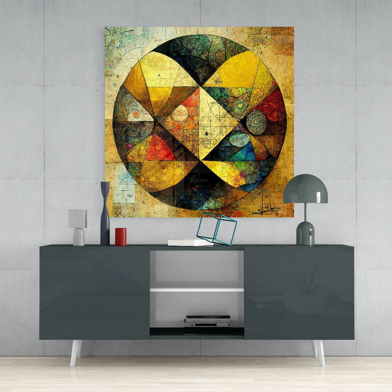 Sphere Glass Wall Art  || Designer Collection.