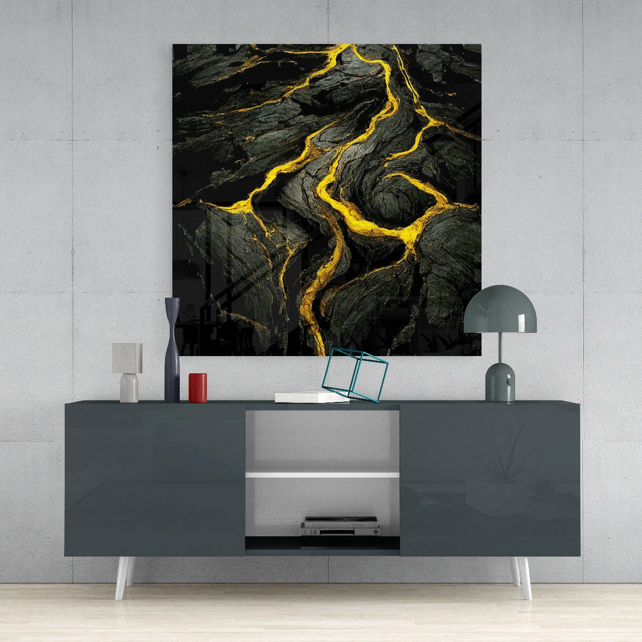 Lava Glass Wall Art  || Designer Collection.