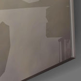 Smoky Skull Glass Wall Art  || Designer Collection.