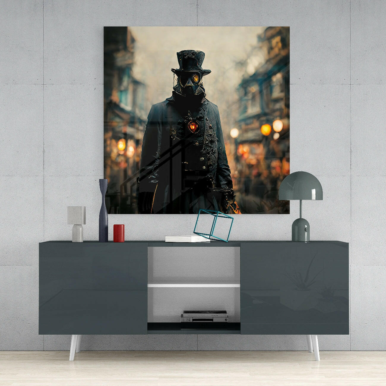 Warrior Glass Wall Art  || Designer Collection.