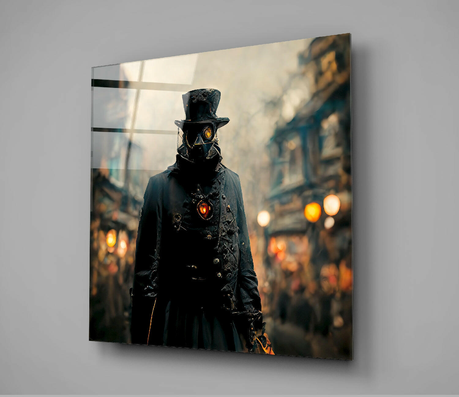 Warrior Glass Wall Art  || Designer Collection.