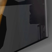 Bravery in The Eyes Glass Wall Art  || Designers Collection.