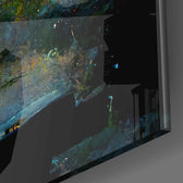 Raining Stars Glass Wall Art  || Designer Collection.