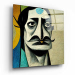 Salvador Glass Wall Art  || Designer Collection.