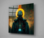The Conqueror Glass Wall Art  || Designer Collection.