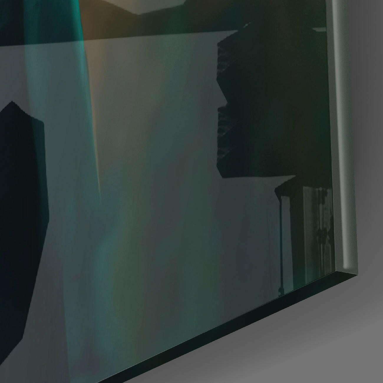 The Conqueror Glass Wall Art  || Designer Collection.