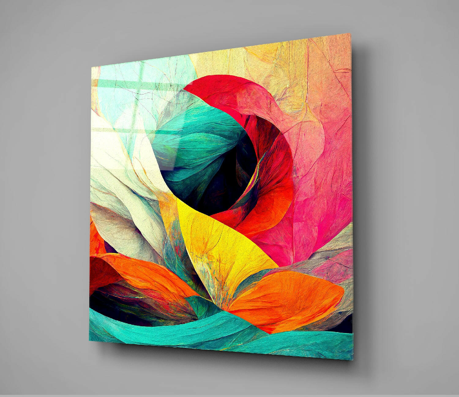 Butterfly's Wing Glass Wall Art  || Designers Collection.