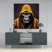 Angry Smile Glass Wall Art  || Designers Collection.