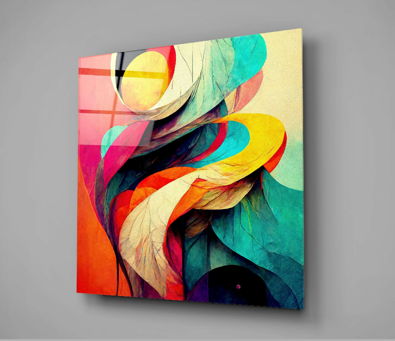 Butterfly's Wing Glass Wall Art  || Designers Collection.